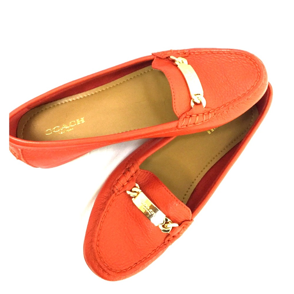 Orange Coach Flats